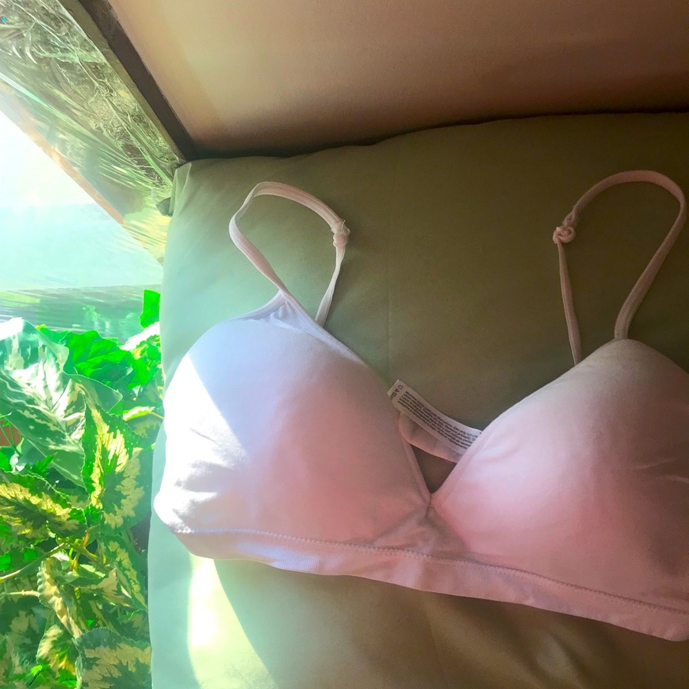 White bra